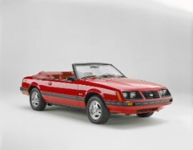 1983 Ford Mustang convertible